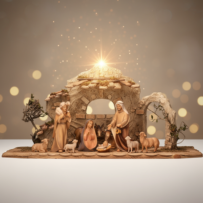 Enhanced Comet Nativity Set