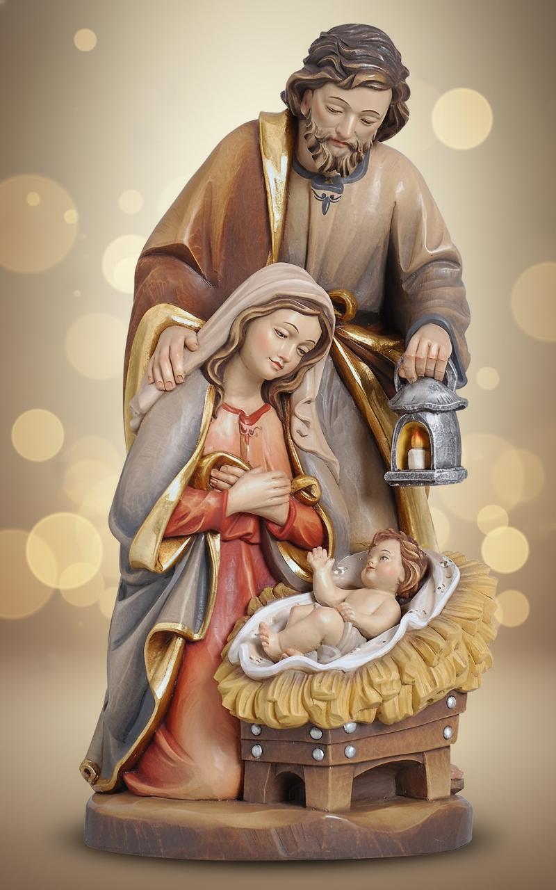 Enhanced Holy Family Figure