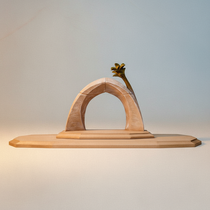 Enhanced Large Family Nativity Stable - Balanced Background