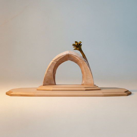 Enhanced Large Family Nativity Stable - Balanced Background