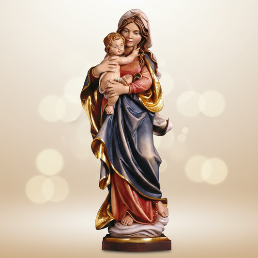 Enhanced Madonna & Child - Our Lady of the Alps