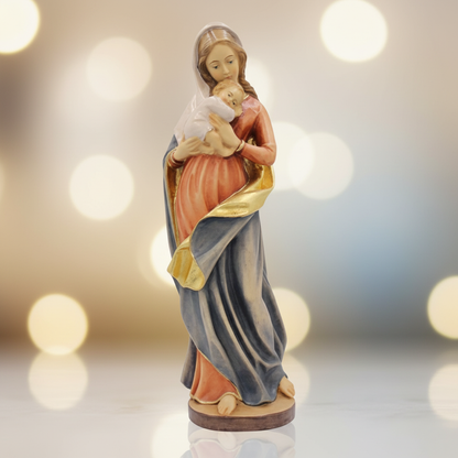 Enhanced Madonna with Sleeping Child