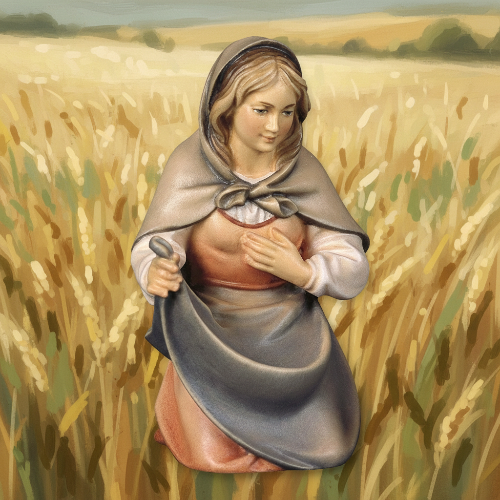 Enhanced Mary - Abstract Field Background