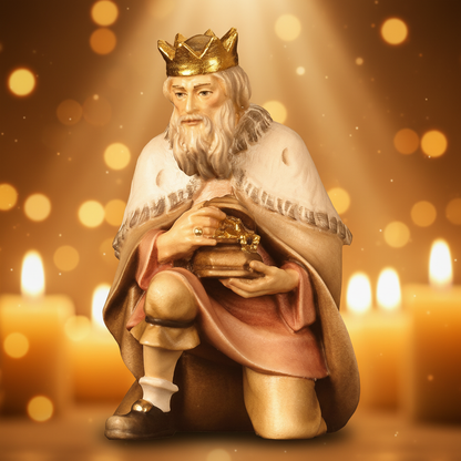 Enhanced Melchior Kneeling King - Candlelight Glow