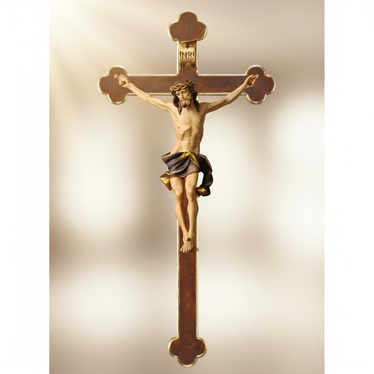 Enhanced Nazarean Baroque Crucifix