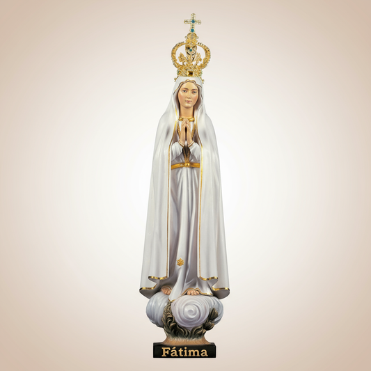 Enhanced Our Lady of Fatima Pilgrim Statue