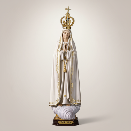 Enhanced Our Lady of Fatima Statue