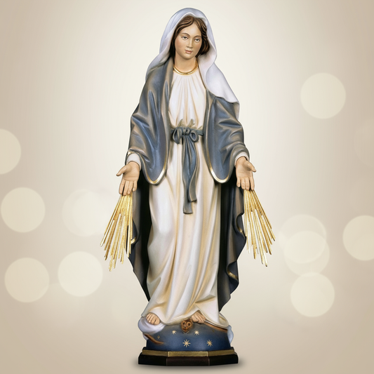 Enhanced Our Lady of Grace with Rays