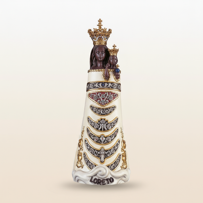 Enhanced Our Lady of Loreto Statue with clean background