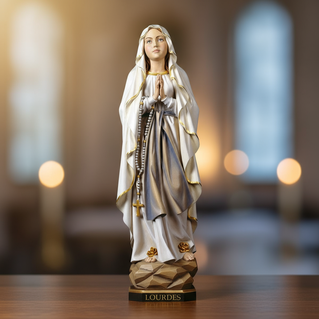 Our Lady of Lourdes Statue | Multiple Sizes & Finishes