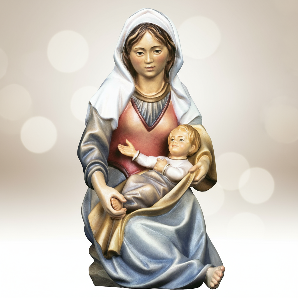 Enhanced Our Lady with Baby Jesus