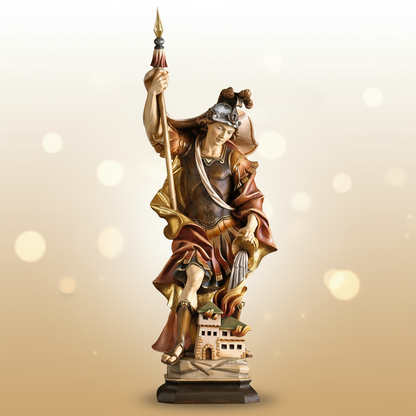 Enhanced Saint Florian Statue