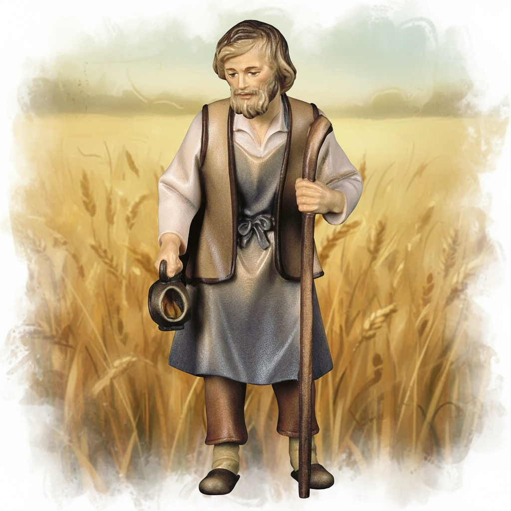 Enhanced Saint Joseph - Abstract Field Background