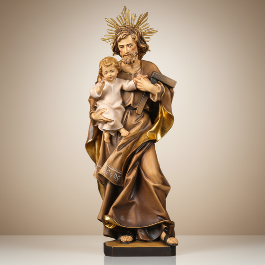 Enhanced Saint Joseph Statue - No Sun Rays