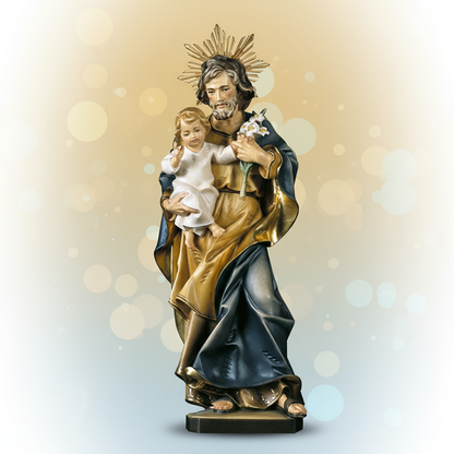 Enhanced Saint Joseph Statue