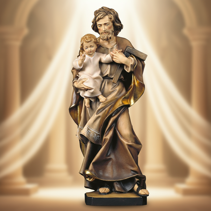 Enhanced Saint Joseph Statue