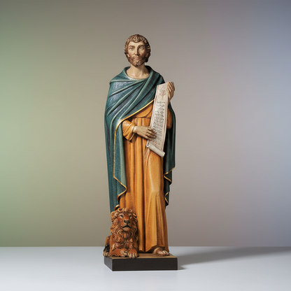 Enhanced Saint Mark the Evangelist Statue