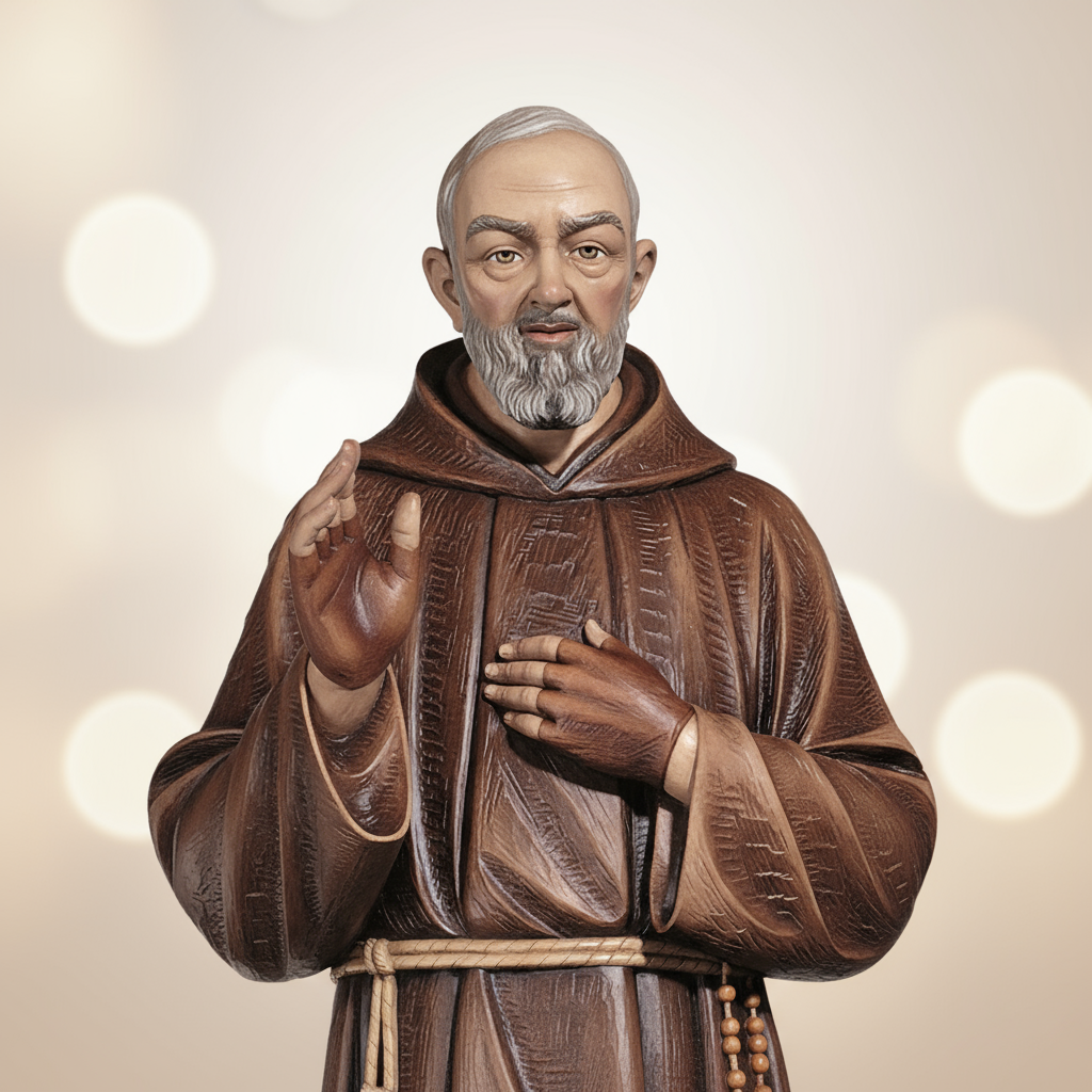 Enhanced Saint Padre Pio Blessing