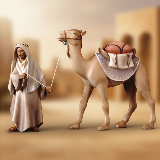 Enhanced Shepherd with Standing Camel