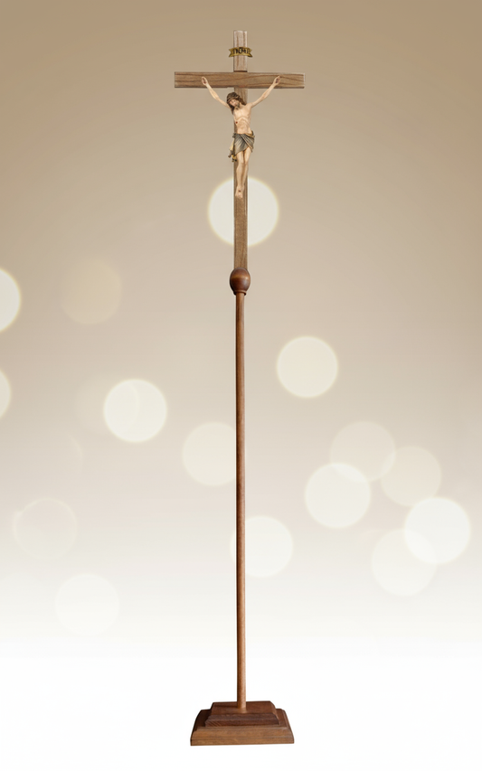 Enhanced Siena Processional Crucifix