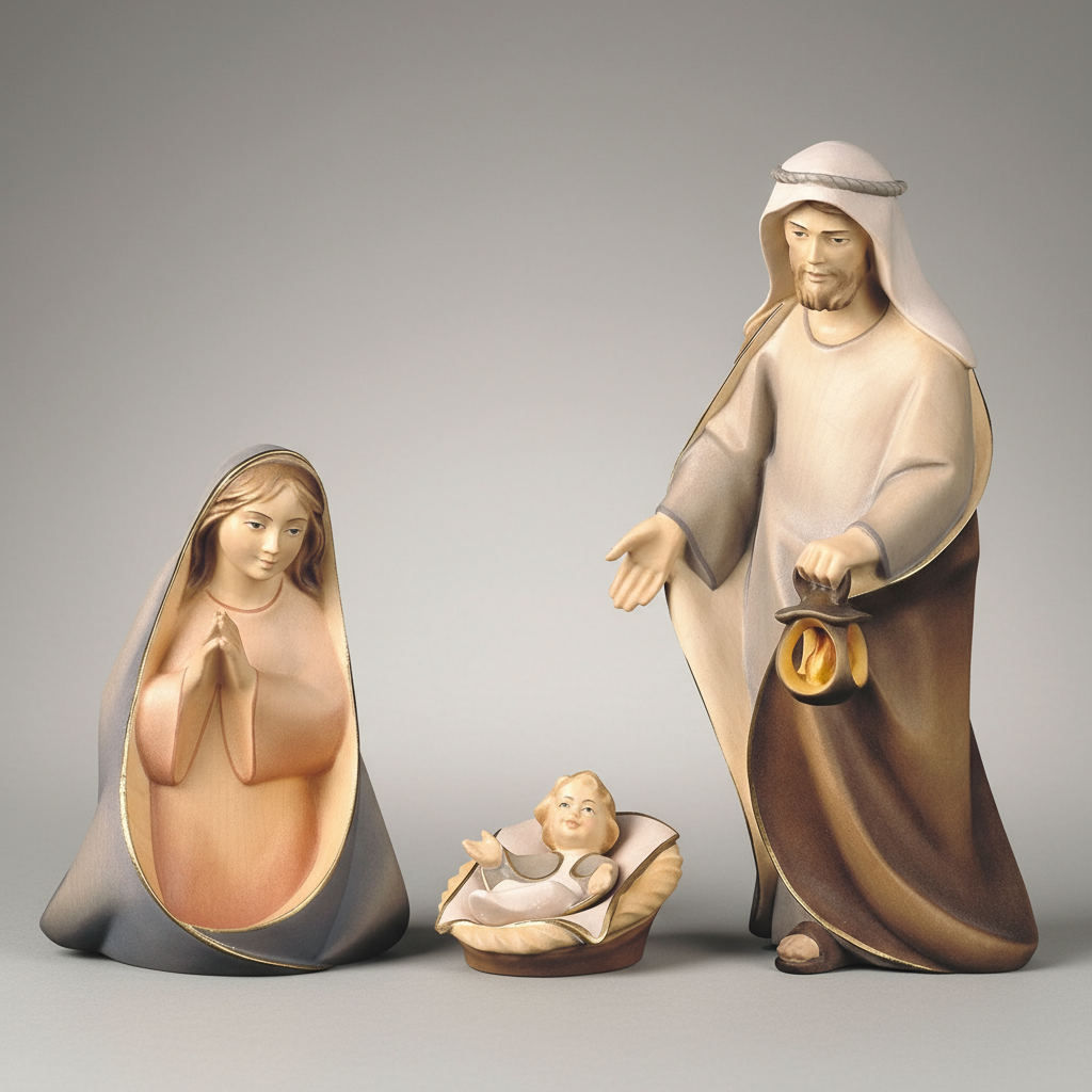 Holy Family Nativity - Neutral Background