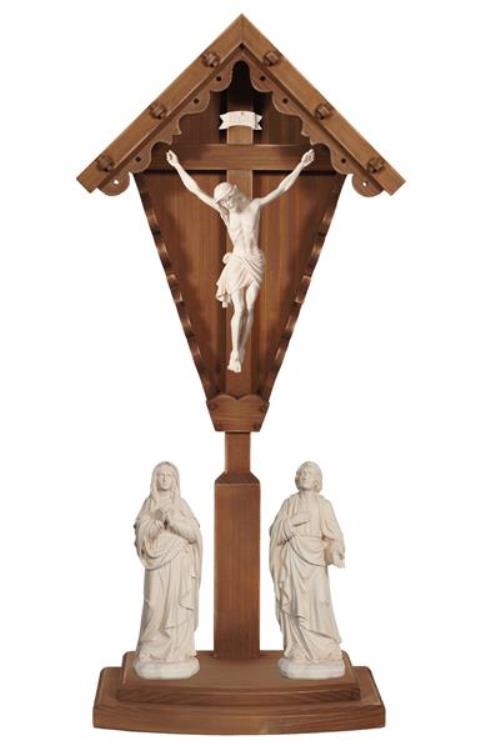 Siena Crucifixion Group with Field Cross | Multiple Sizes & Finishes