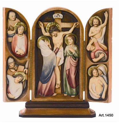 Holy Trinity Crucifix Triptych | Multiple Sizes