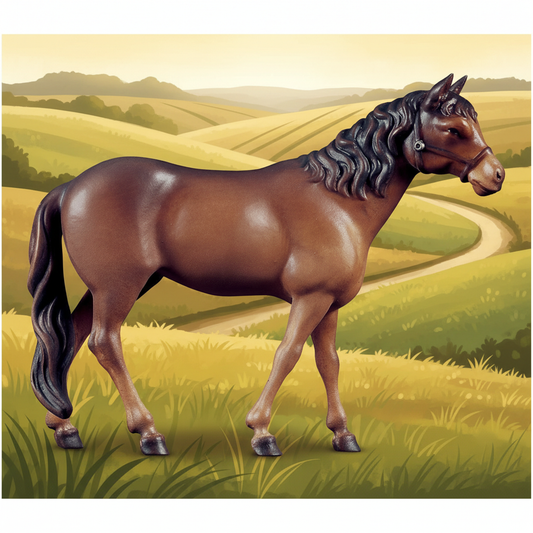 Pastoral Field - Standing Horse