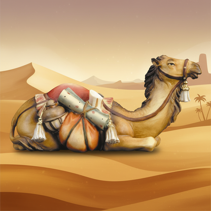 Stylized Desert - Lying Camel