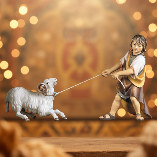 Stylized Shepherd with Ram