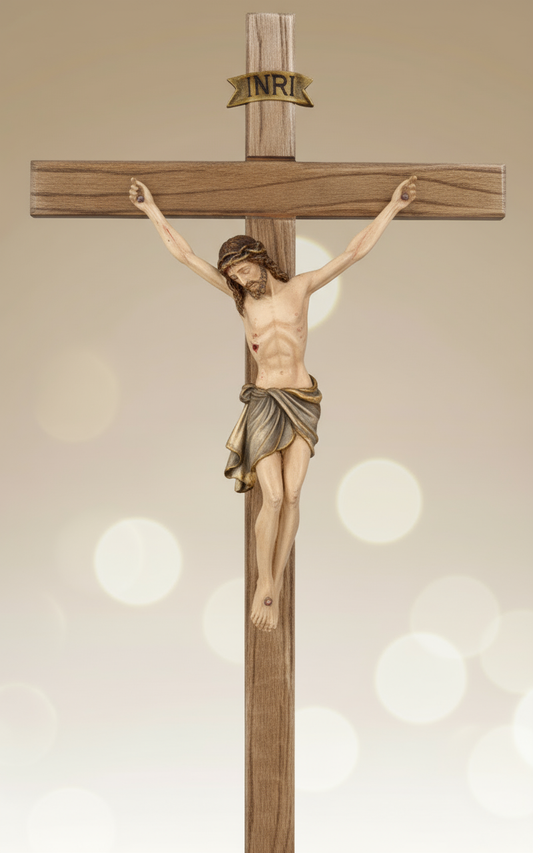 Zoomed-in Siena Processional Crucifix